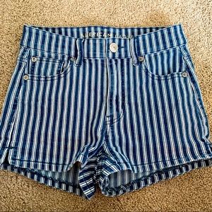 AE Striped Shorts